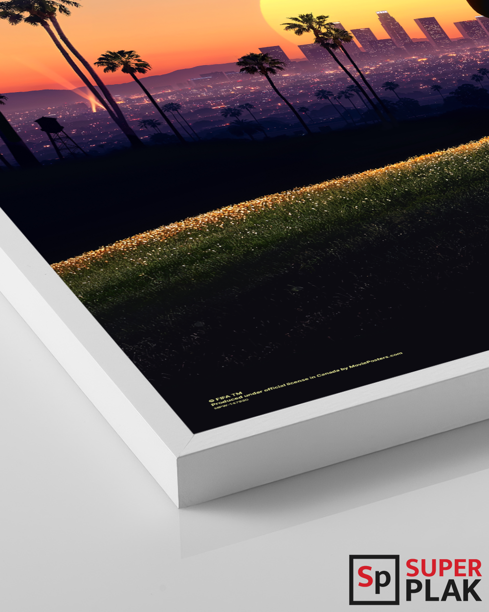 FIFA World Cup 2026 - Los Angeles 24" x 36" Super Plak Inc.