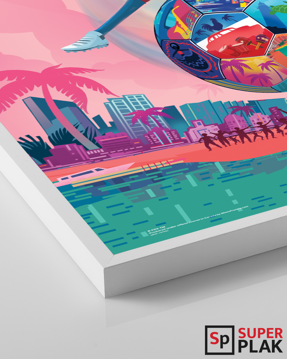 FIFA World Cup 2026 - Miami 13" x 19" Super Plak Inc.