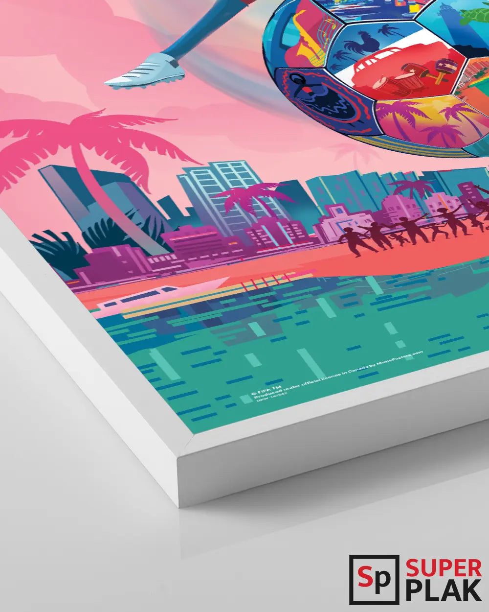 FIFA World Cup 2026 - Miami 16" x 24" Super Plak Inc.