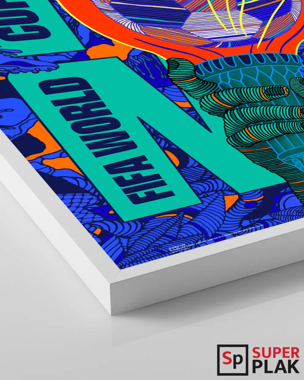 FIFA World Cup 2026 - New Jersey 16" x 24" Super Plak Inc.