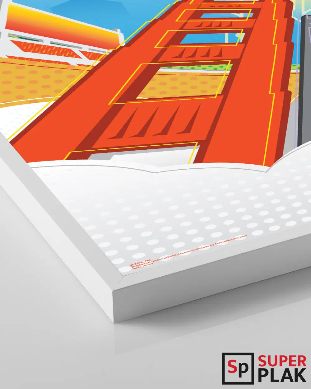 FIFA World Cup 2026 - San Francisco 13" x 19" Super Plak Inc.
